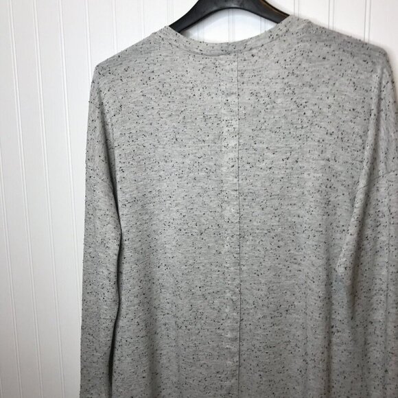 Democracy Womens‎ Pullover Tunic Top Size L Jewel Embellished Hi Lo Drop Sleeve - Picture 6 of 9